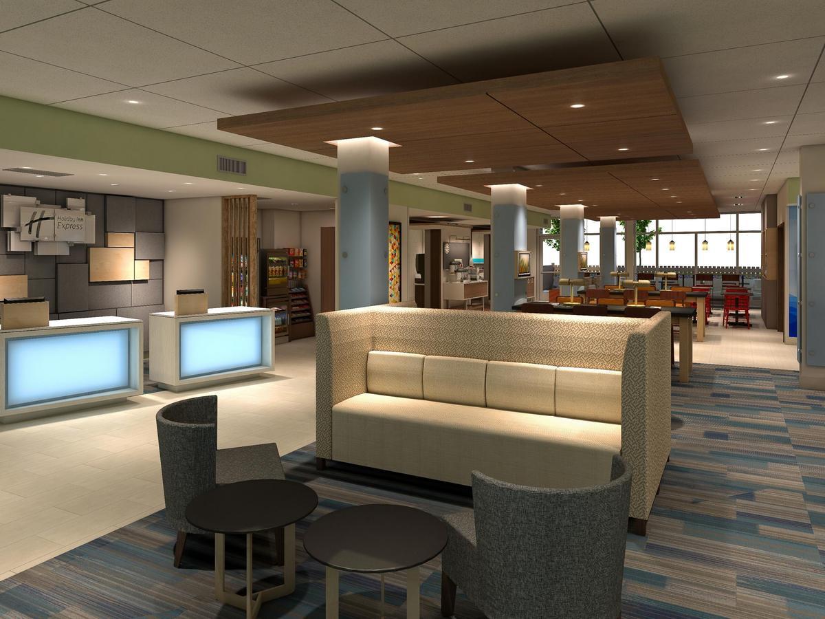 Holiday Inn Express And Suites Des Moines Downtown By Ihg Exterior foto